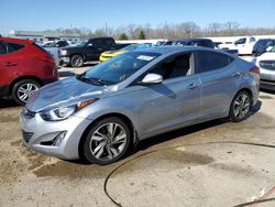 Salvage cars for sale from Copart Louisville, KY: 2015 Hyundai Elantra SE