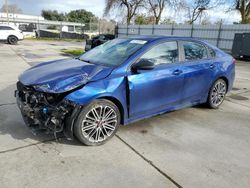 Salvage cars for sale from Copart Sacramento, CA: 2021 KIA Forte GT