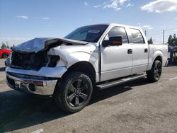 Salvage cars for sale at Rancho Cucamonga, CA auction: 2014 Ford F150 Supercrew