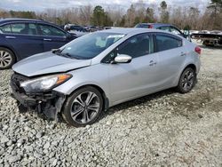 Salvage cars for sale from Copart Mebane, NC: 2014 KIA Forte EX