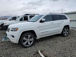 Jeep Grand Cherokee salvage cars for sale: 2014 Jeep Grand Cherokee Overland