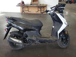 Salvage motorcycles for sale at Ham Lake, MN auction: 2018 SYM Scooter