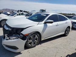 Salvage cars for sale from Copart Las Vegas, NV: 2017 Honda Civic LX