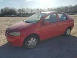 Salvage cars for sale from Copart Charles City, VA: 2004 Chevrolet Aveo