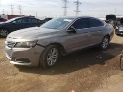 Chevrolet salvage cars for sale: 2017 Chevrolet Impala LT