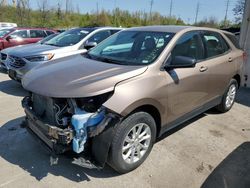 Salvage cars for sale at Bridgeton, MO auction: 2018 Chevrolet Equinox LS