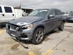 Salvage cars for sale at Grand Prairie, TX auction: 2016 Mercedes-Benz GLC 300 4matic