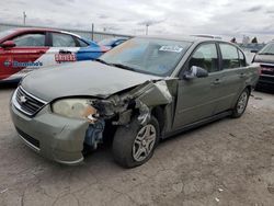 Salvage cars for sale from Copart Dyer, IN: 2006 Chevrolet Malibu LS