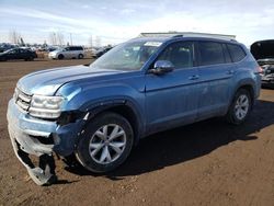 Volkswagen salvage cars for sale: 2019 Volkswagen Atlas Trendline