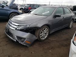 Salvage cars for sale at Elgin, IL auction: 2012 Ford Fusion SEL