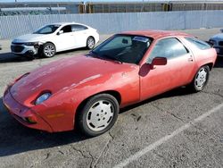 Salvage cars for sale from Copart Van Nuys, CA: 1984 Porsche 928 S