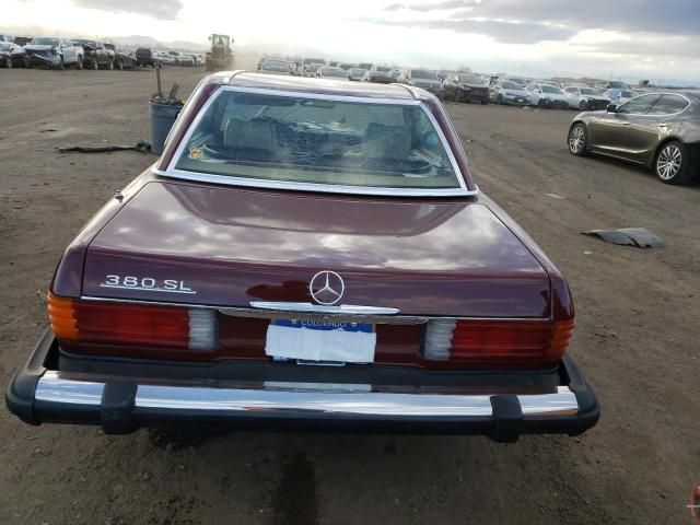 1982 Mercedes-Benz 380 SL