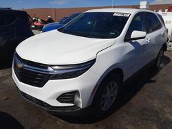 Chevrolet Equinox LT salvage cars for sale: 2024 Chevrolet Equinox LT