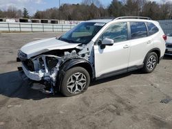 Salvage cars for sale from Copart Assonet, MA: 2022 Subaru Forester Premium