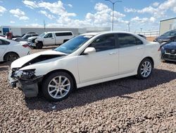 Acura salvage cars for sale: 2007 Acura TSX