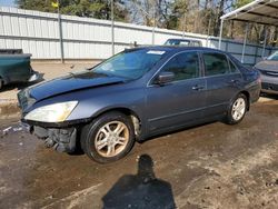 Salvage cars for sale at Austell, GA auction: 2007 Honda Accord SE