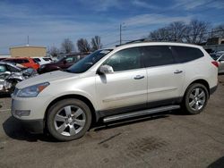 Salvage cars for sale from Copart Moraine, OH: 2012 Chevrolet Traverse LTZ