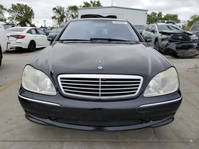 2002 Mercedes-Benz S 55 AMG