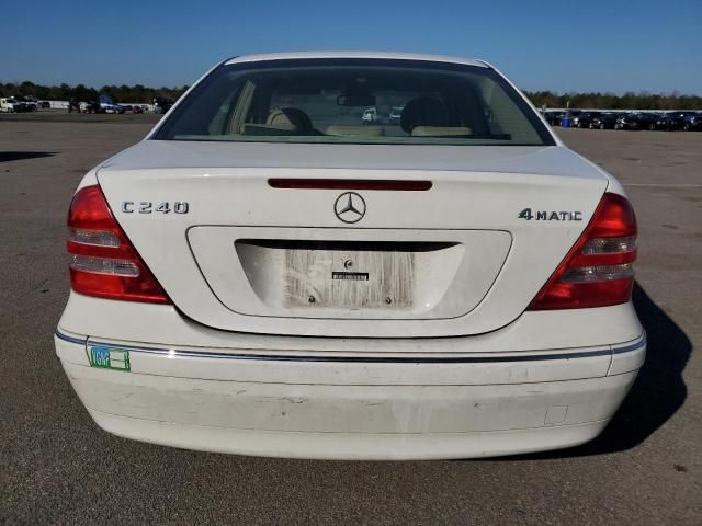 2004 Mercedes-Benz C 240 4matic