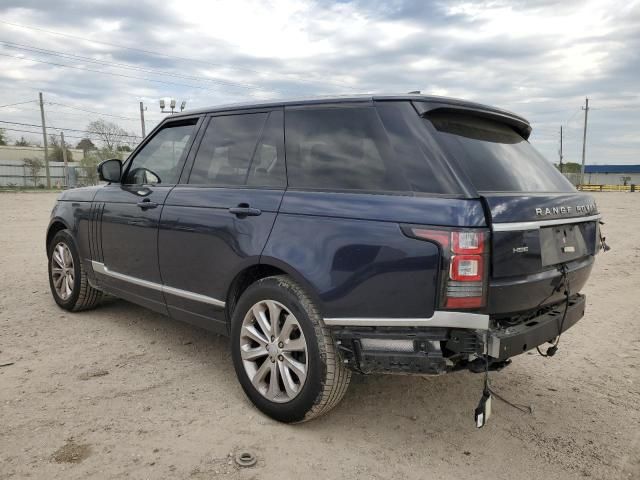 2017 Land Rover Range Rover HSE