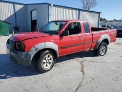 Salvage trucks for sale at Tulsa, OK auction: 2001 Nissan Frontier King Cab XE