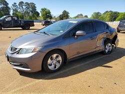 Salvage cars for sale from Copart Longview, TX: 2014 Honda Civic LX