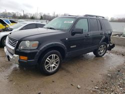 Ford Explorer salvage cars for sale: 2007 Ford Explorer XLT