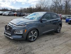 Salvage cars for sale from Copart Ellwood City, PA: 2020 Hyundai Kona Limited