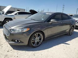 Ford Fusion Titanium salvage cars for sale: 2015 Ford Fusion Titanium