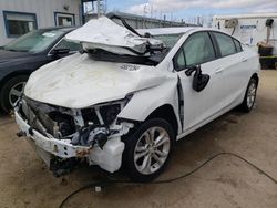 Salvage cars for sale at Pekin, IL auction: 2019 Chevrolet Cruze LS