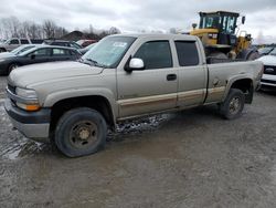Salvage cars for sale at Duryea, PA auction: 2002 Chevrolet Silverado K2500 Heavy Duty