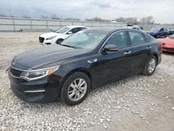 KIA Vehiculos salvage en venta: 2018 KIA Optima LX