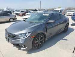 Salvage cars for sale at Grand Prairie, TX auction: 2020 Honda Civic Sport