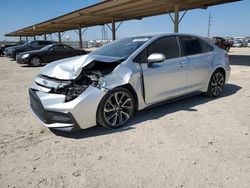 Salvage cars for sale at Temple, TX auction: 2020 Toyota Corolla SE
