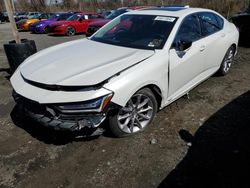 Acura salvage cars for sale: 2021 Acura TLX