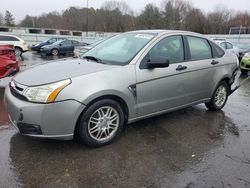 Salvage cars for sale at Assonet, MA auction: 2008 Ford Focus SE
