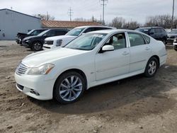 Salvage cars for sale at Columbus, OH auction: 2008 Infiniti M35 Base
