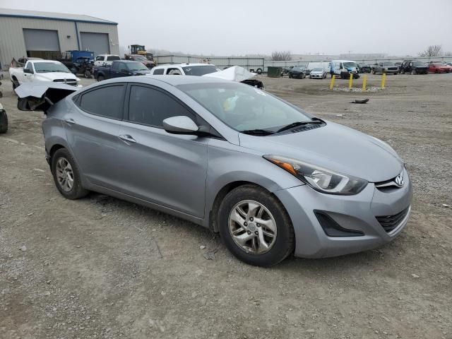 2016 Hyundai Elantra SE