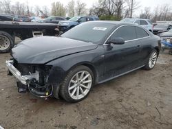 Salvage cars for sale from Copart Baltimore, MD: 2015 Audi A5 Premium Plus