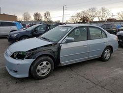 Salvage cars for sale from Copart Moraine, OH: 2003 Honda Civic Hybrid