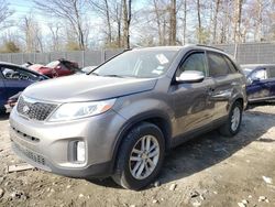 KIA salvage cars for sale: 2015 KIA Sorento LX