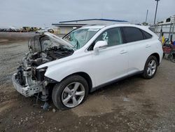 Salvage cars for sale from Copart San Diego, CA: 2010 Lexus RX 350