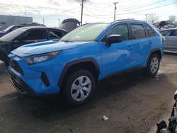 Salvage cars for sale at Chicago Heights, IL auction: 2019 Toyota Rav4 LE