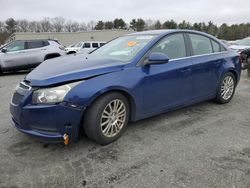 Salvage cars for sale from Copart Exeter, RI: 2012 Chevrolet Cruze ECO