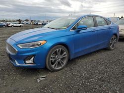 Ford Fusion Titanium salvage cars for sale: 2020 Ford Fusion Titanium