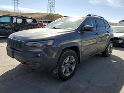 Jeep salvage cars for sale: 2019 Jeep Cherokee Trailhawk