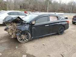 Salvage cars for sale at Grenada, MS auction: 2017 Nissan Sentra SR Turbo