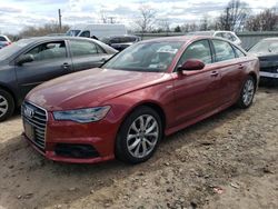 Salvage cars for sale at Hillsborough, NJ auction: 2017 Audi A6 Premium Plus