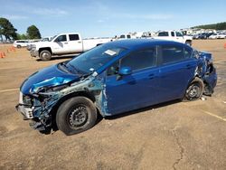 Salvage cars for sale from Copart Longview, TX: 2013 Honda Civic LX