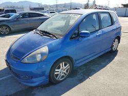 Salvage cars for sale at Sun Valley, CA auction: 2008 Honda FIT Sport